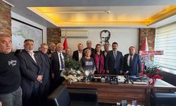Eskişehir’deki sivil toplum kuruluşlarından İlçe Emniyet Müdürü Sivri’ye ziyaret
