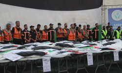 Gazze’de 3 yıl sonra enkazdan çıkarılan 75 Filistinli için cenaze töreni