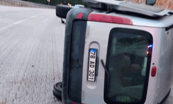 Karabük'te 2 otomobilli kaza: 1 yaralı