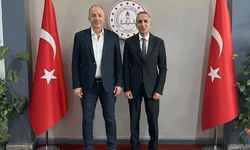 Murat Keskin’den Odunpazarı İlçe Milli Eğitim Müdürü Barış Hancı’ya ziyaret