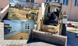 Sivrihisar Belediyesi'nden eğitim kurumlarına kapsamlı bakım ve onarım desteği