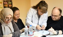 Tepebaşı'nda öğrenci-aile dayanışması sergiye taşınıyor