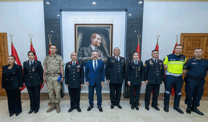 Eskişehir İl Jandarma'dan Vali Aksoy'a ziyaret