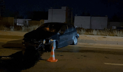 Eskişehir’de taklalar atan araçtan mucize kurtuluş