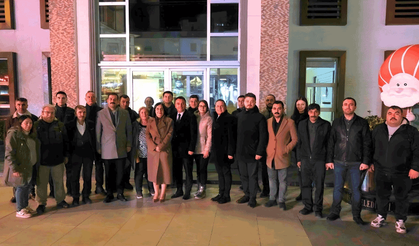 CHP’li yöneticilerden  Başkan Dökmeci’ye ziyaret