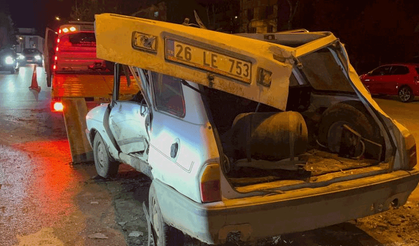 Eskişehir’de iki otomobil çarpıştı: 4 yaralı var