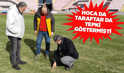 Eskişehirspor'un stadında zemin krizi çözülecek mi?