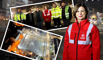 Başkan Ayşe Ünlüce’den sabah saat 5’te inceleme