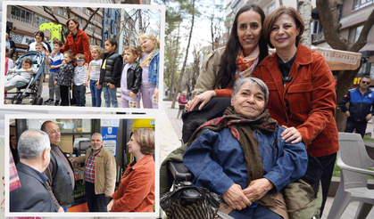 Başkan Ayşe Ünlüce’ye sevgi seli