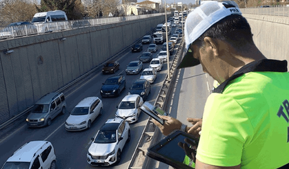 Eskişehir’de bin 183 araç için trafikten men kararı