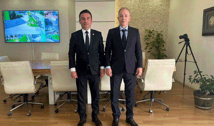 Başkan Dökmeci’den Keskin’e kutlama ziyareti