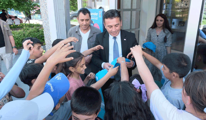 Kaymazlı çocuklar Sivrihisar’ın tarihi mekanlarını keşfetti