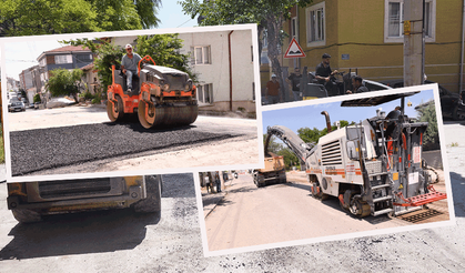 Tepebaşı’nda üst yapı çalışmaları aralıksız sürüyor: Birçok mahallede eş zamanlı çalışma