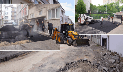 Tepebaşı’nda yoğun mesai: 7 mahallede asfalt ve yol onarım çalışmaları sürüyor