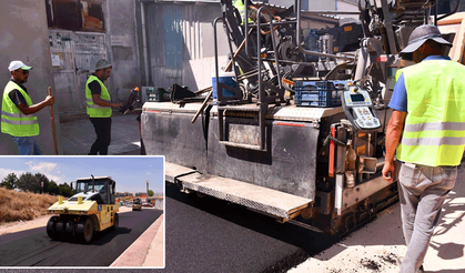 Baksan’da yollar yenileniyor