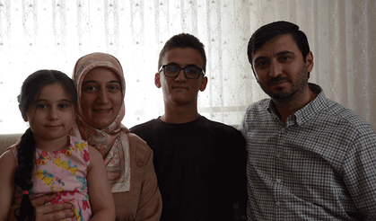 Eskişehirli TYT birincisi Abdullah Uslu'nun başarısına dedesi de ortak oldu