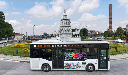 Otobes26 turistik Eskişehir hattı hizmete başladı