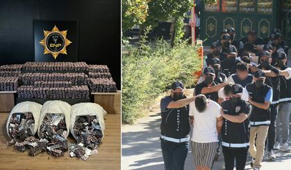 Eskişehir'de uyuşturucu operasyonu: 4 adrese baskın, 9 şüpheli yakalandı
