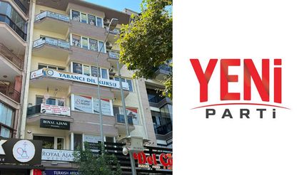 Yeni Partinin Eskişehir il binası belli oldu!
