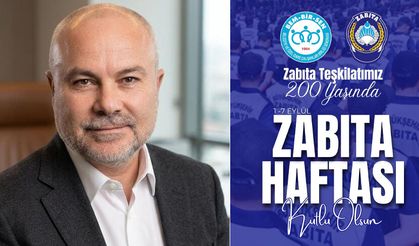 Başkan Özsarı’dan Zabıta teşkilatına kuruluş yıl dönümü kutlaması