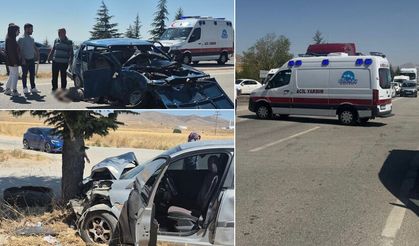Sivrihisar’da iki araç çarpıştı: 1’i bebek, 1’i çocuk 6 yaralı