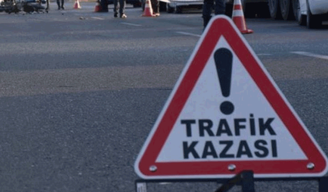 Afyon'da araba şarampole devrildi