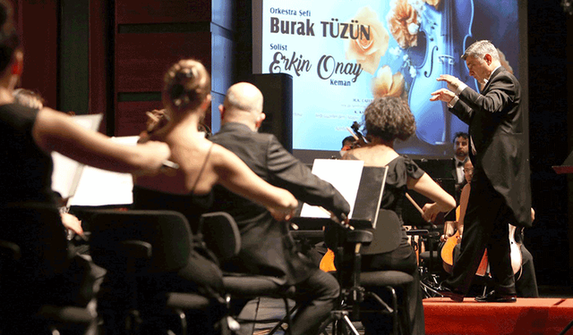Eskişehir senfoni ekibinden anlamlı konser