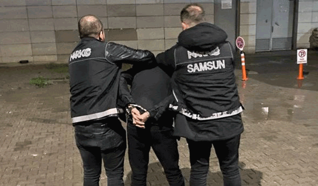 Samsun'da uyuşturucudan aranıyordu: Yakalandı