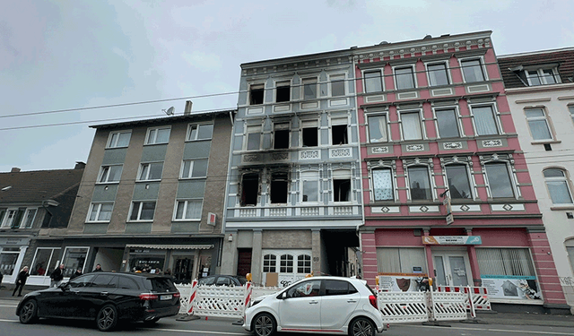 Almanya'da Türklerin yaşadığı bina kundaklandı: Ölüler ve yaralılar var