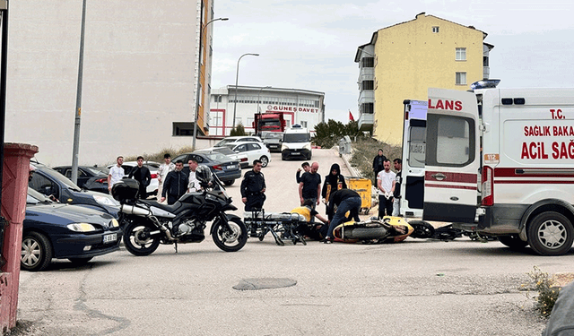 Bilecik'te motosikletler çarpıştı: Bir yaralı