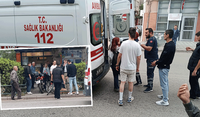 Eskişehir'de motosiklet bisiklete çarptı: İki yaralı