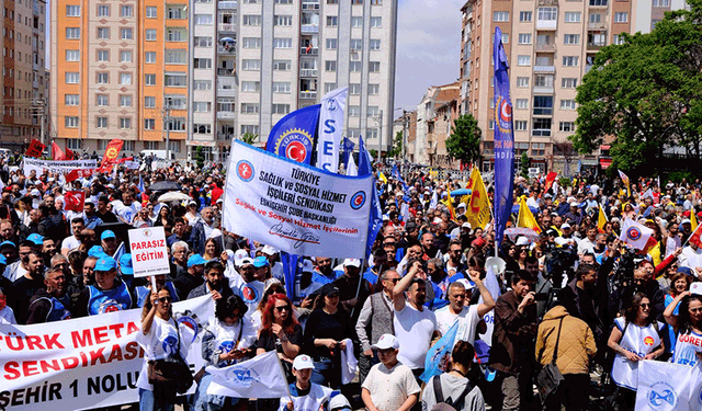 Eskişehir'de 1 Mayıs İşçi Bayramı coşkusu