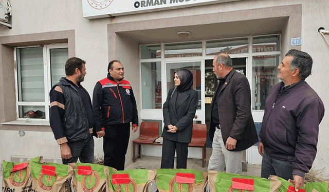 Afyon'da 26 ton buğday tohumu desteği