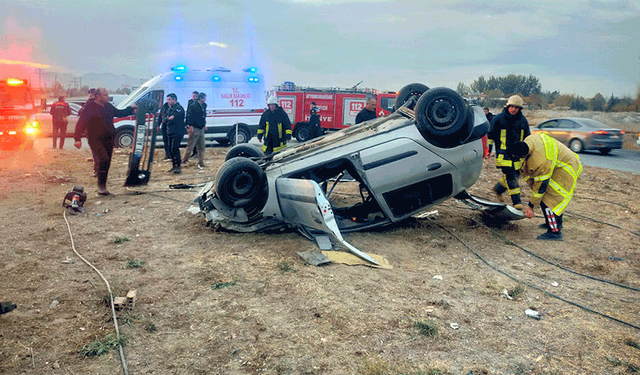 Afyon'da cezaevindeki eşini ziyarete gitti: Dönüşte meydana gelen kazada hayatını kaybetti