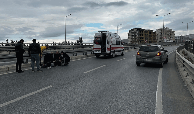 Aydın'da motosiklet devrildi: 1 kişi yaralandı