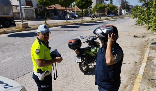 Afyon'da trafik denetimi: 4 sürücüye büyük ceza