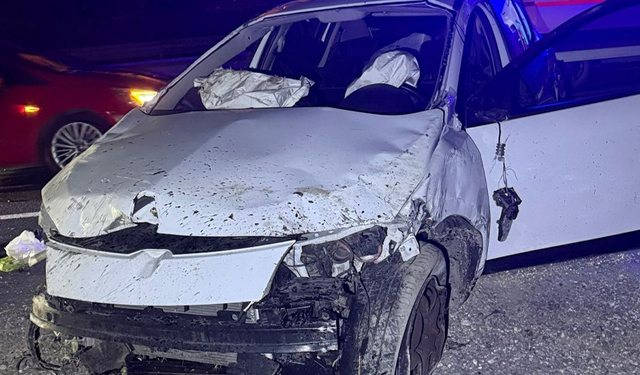 Eskişehir yolunda kaza! Araç bariyerlere çarptı: 1 ölü