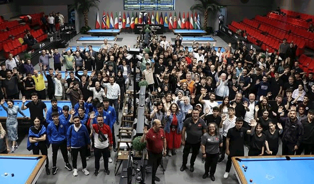 Eskişehir’den büyük başarı: Bilardo genç erkekler Türkiye 2.’si