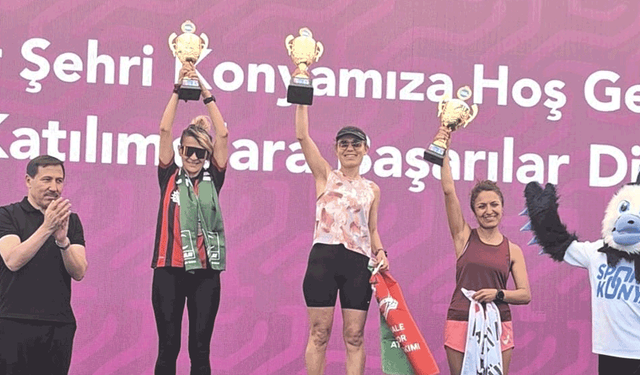 Eskişehirli atlet Bahar Sezer’den Konya’da büyük başarı