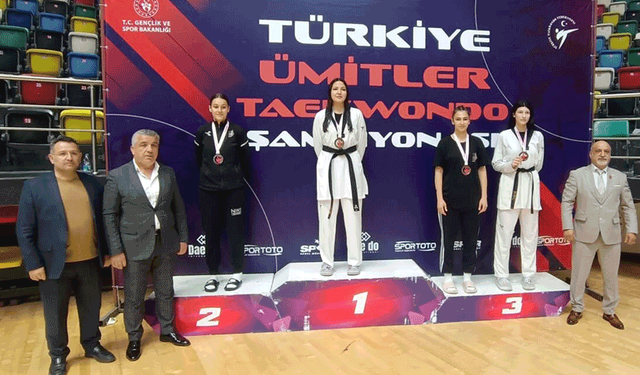 Eskişehirli sporcu Nida Nur Çene’den büyük başarı