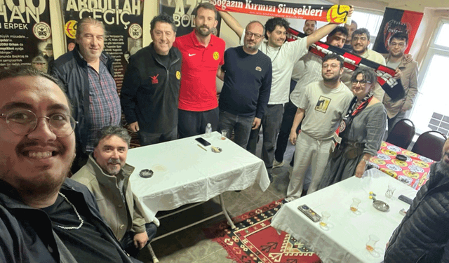 Eskişehirspor teknik direktörü Ümit Metin Yıldız BKŞ derneği’ni ziyaret etti