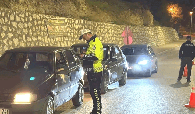 Kütahya'da sıkı trafik denetimi