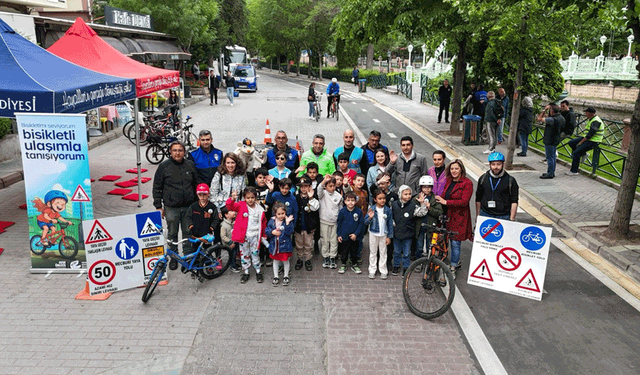 Eskişehir’de bisikletli ulaşımı teşvik eden örnek proje