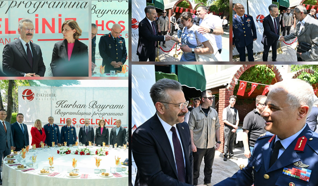 Eskişehir’de protokol buluştu: Vali Aksoy’dan birlik mesajı