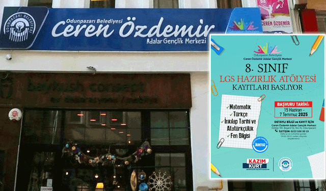 Odunpazarı Belediyesi’nden eğitime büyük destek: LGS hazırlık atölyesi açılıyor