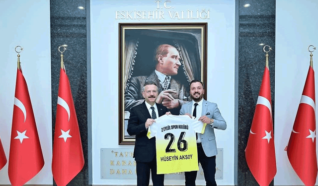 2 Eylül Spor Kulübü'nden Vali Aksoy’a ziyaret