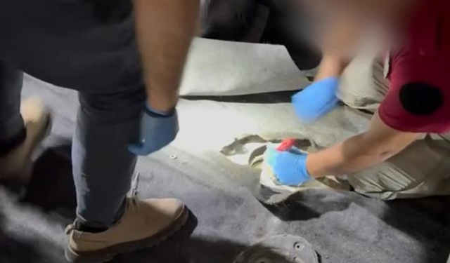 Batman'da ek mazot deposundan 20 kilogram esrar çıktı