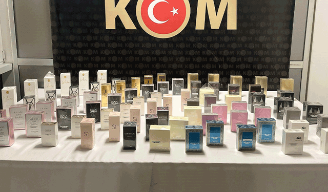 Kütahya'da kaçakçılık operasyonu: 79 adet kaçak parfüm ele geçirildi