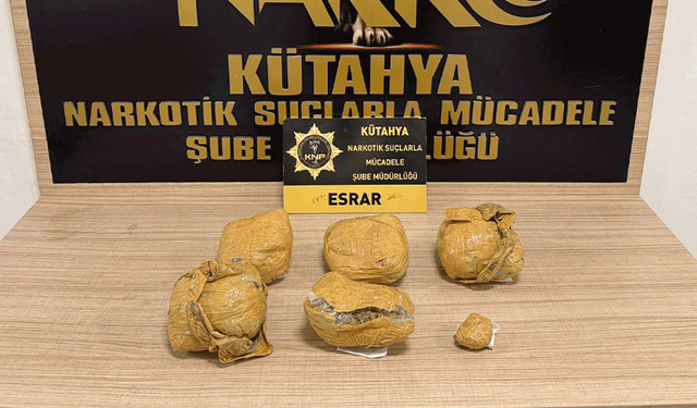 Kütahya’da zehire geçit yok: 2 şüpheli tutuklandı