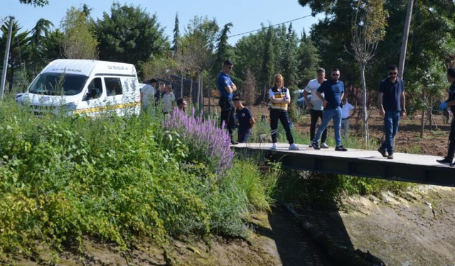 Samsun'da sulama kanalında kadın cesedi bulundu